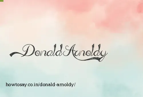 Donald Arnoldy