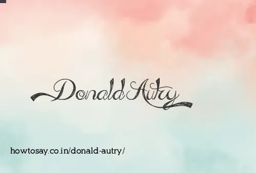 Donald Autry