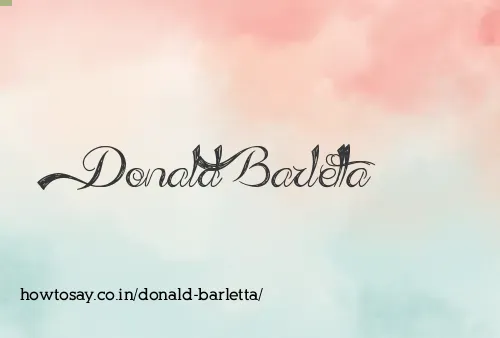 Donald Barletta