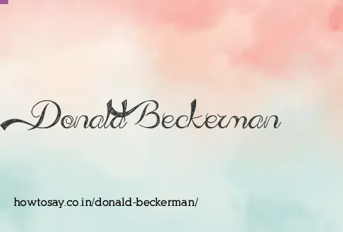 Donald Beckerman