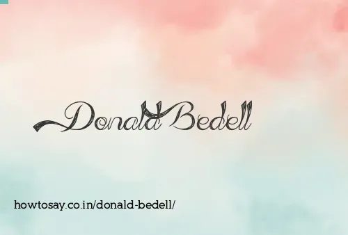 Donald Bedell