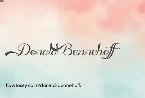 Donald Bennehoff