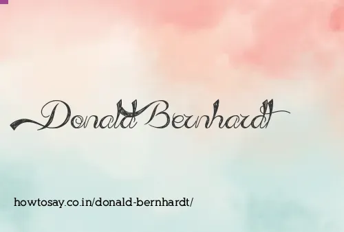 Donald Bernhardt