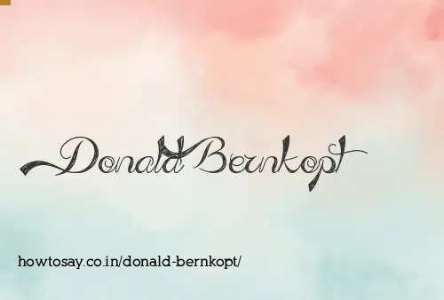 Donald Bernkopt