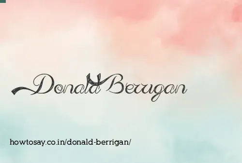 Donald Berrigan