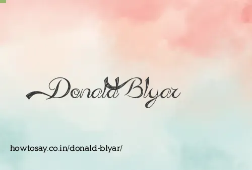 Donald Blyar