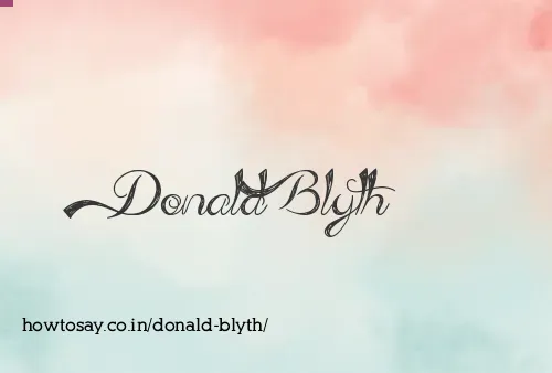 Donald Blyth