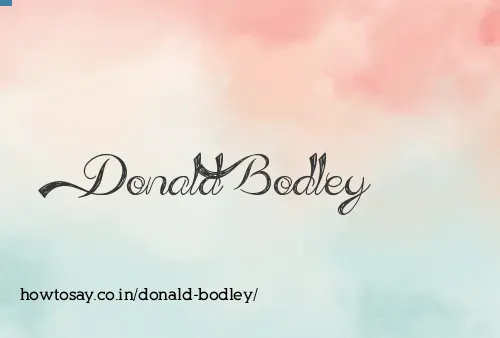 Donald Bodley