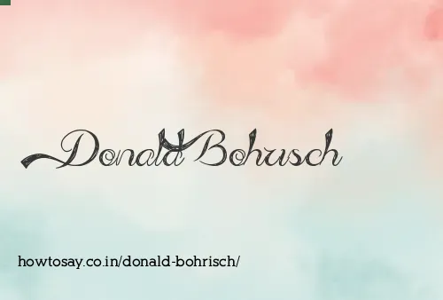 Donald Bohrisch