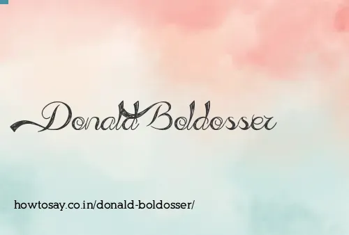 Donald Boldosser