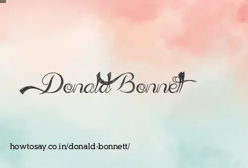 Donald Bonnett