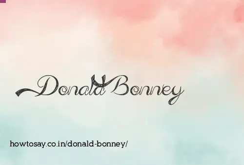 Donald Bonney