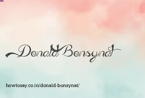 Donald Bonsynat