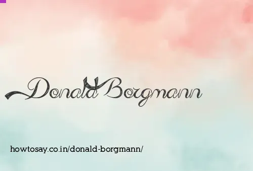Donald Borgmann