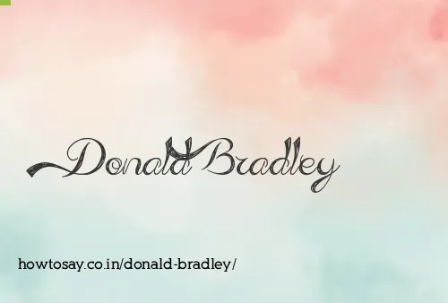 Donald Bradley