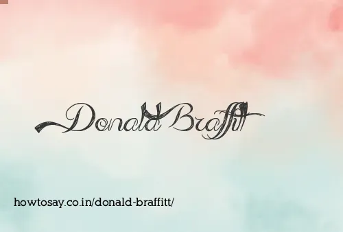 Donald Braffitt