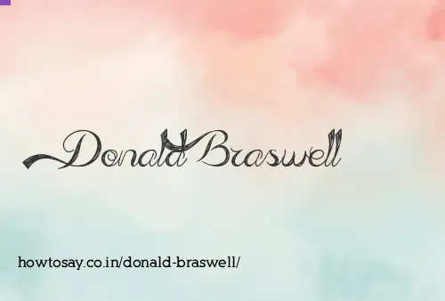 Donald Braswell