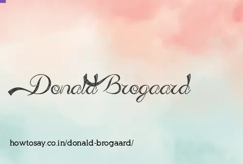 Donald Brogaard
