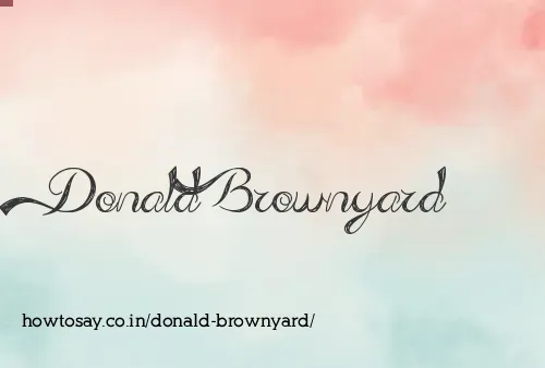 Donald Brownyard