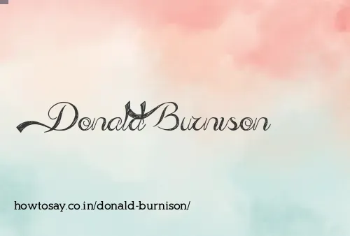 Donald Burnison
