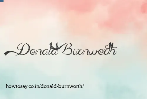 Donald Burnworth