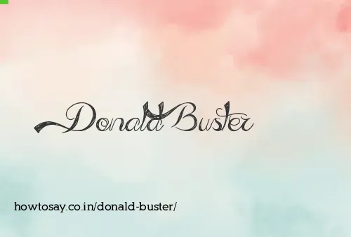 Donald Buster