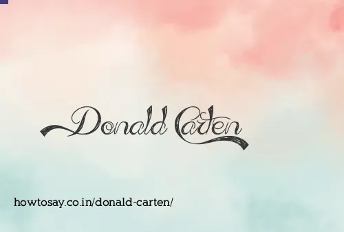 Donald Carten