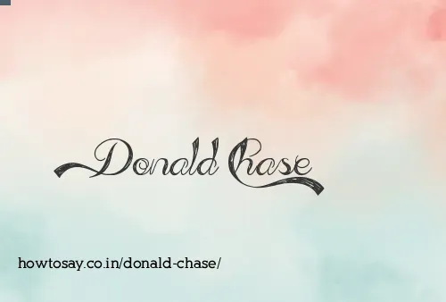 Donald Chase