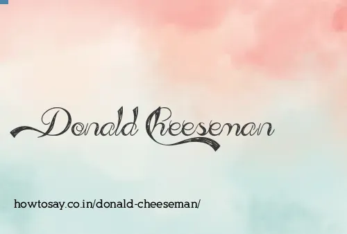 Donald Cheeseman
