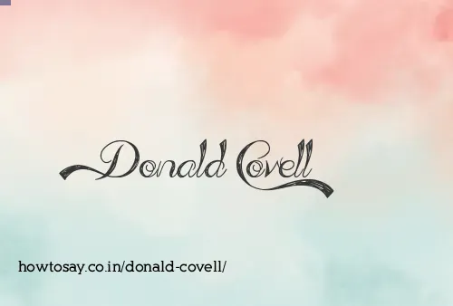 Donald Covell