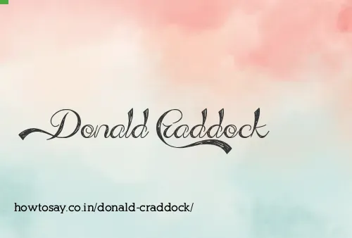 Donald Craddock