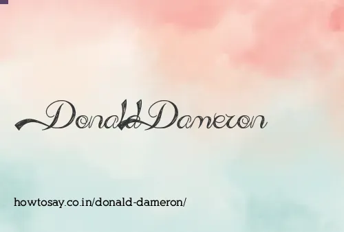 Donald Dameron