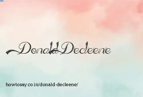 Donald Decleene