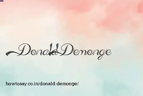 Donald Demonge
