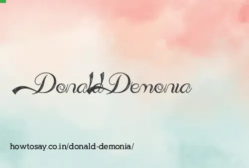 Donald Demonia