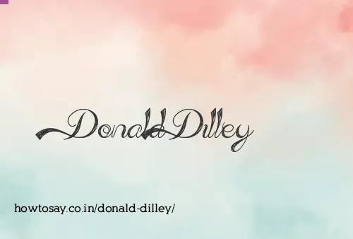 Donald Dilley