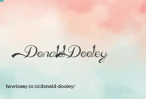 Donald Dooley
