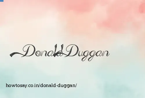 Donald Duggan