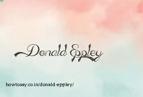 Donald Eppley