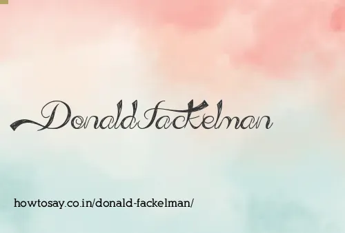 Donald Fackelman