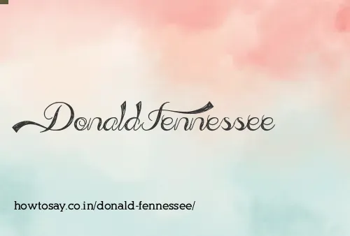 Donald Fennessee