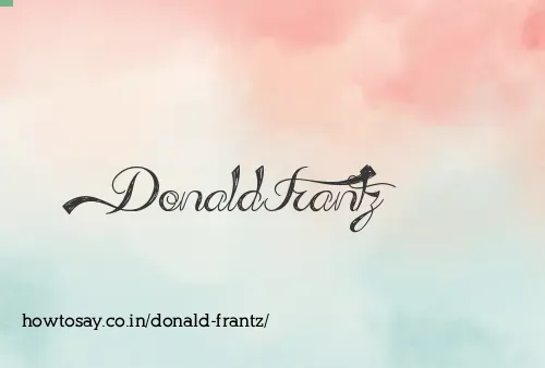 Donald Frantz