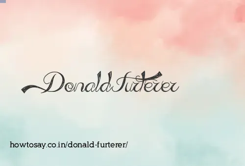 Donald Furterer