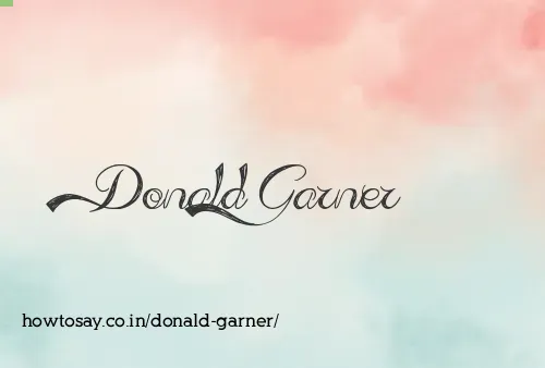 Donald Garner