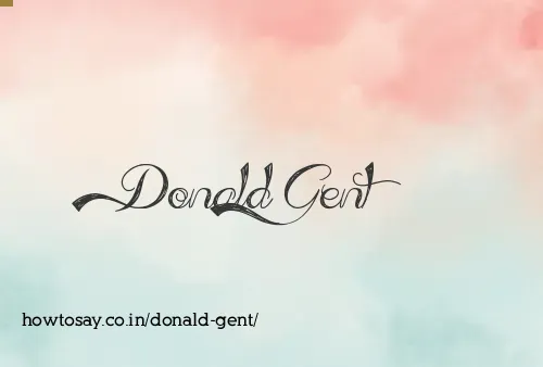 Donald Gent