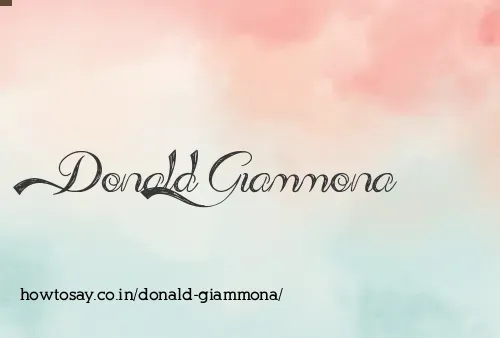 Donald Giammona