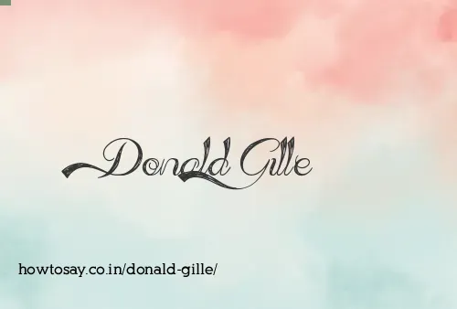 Donald Gille
