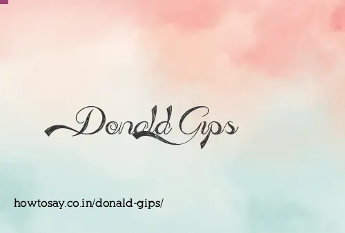 Donald Gips