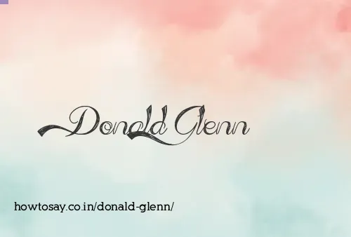 Donald Glenn