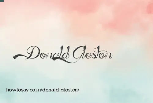 Donald Gloston